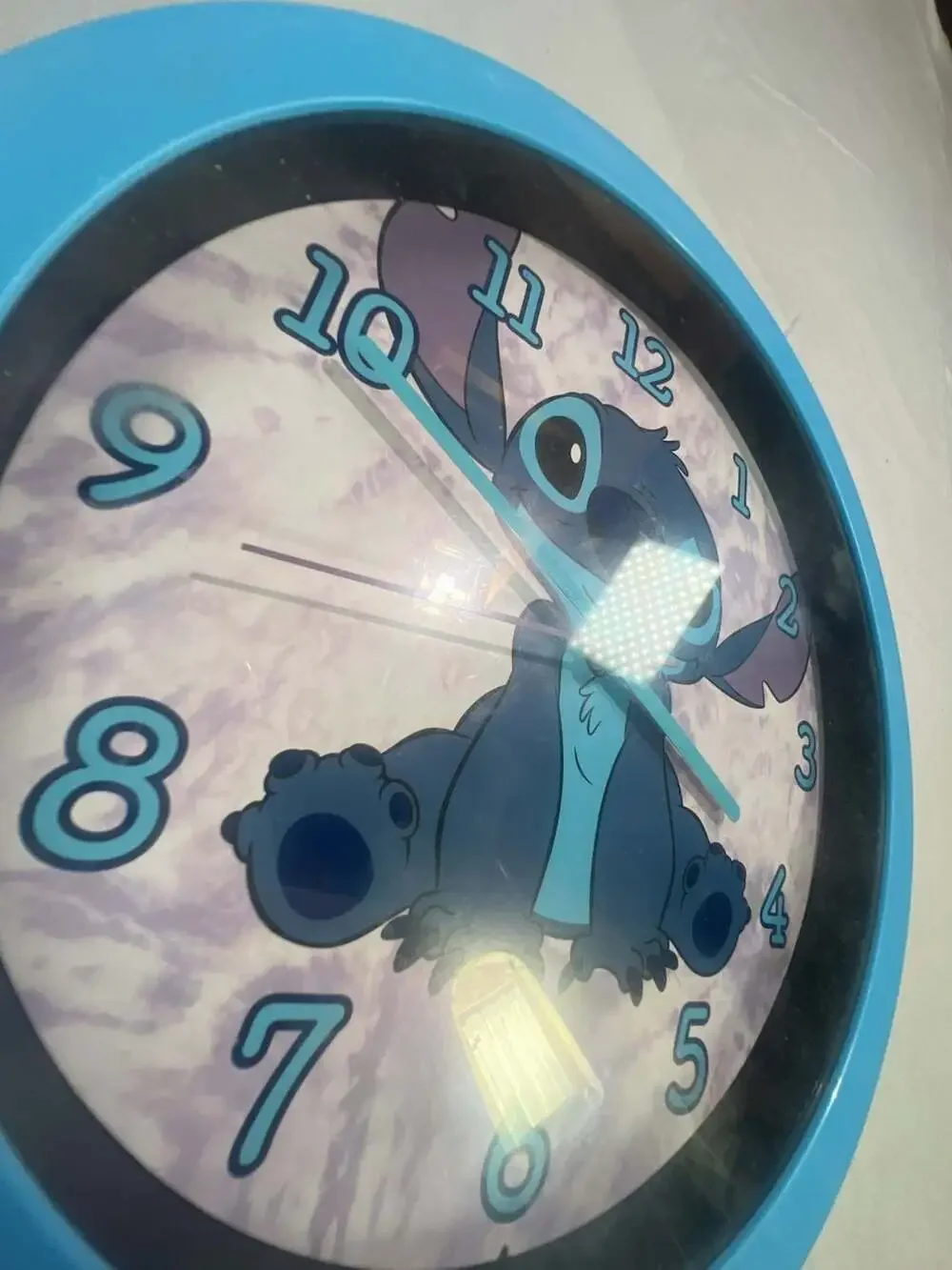 Disney Lilo & Stitch Quartz Wall Clock 9.5 Inch